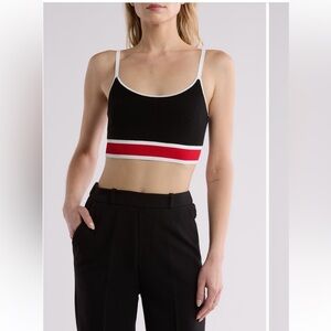 Alice + Olivia Maude‎ Bralette top shirt Medium New with tags NWT